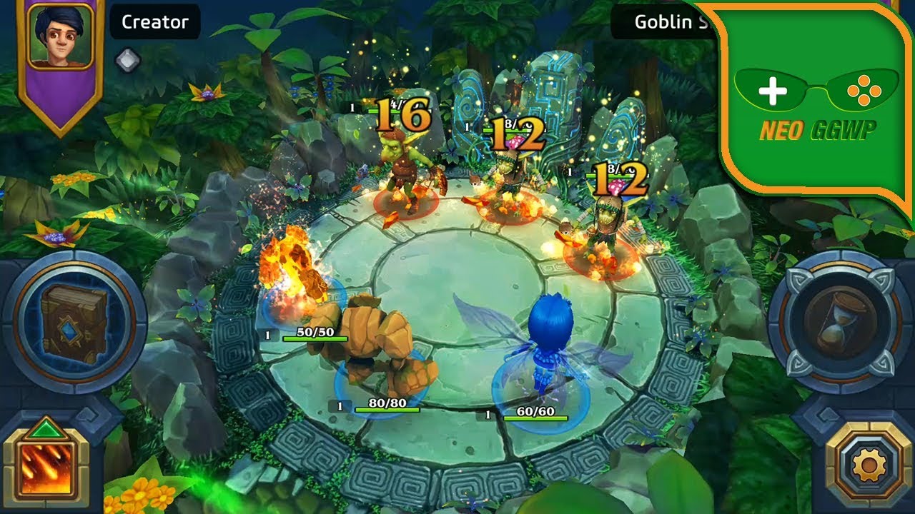 เกมมือถือ rpg Warpets - gather your army (Android) - Gameplay First Start