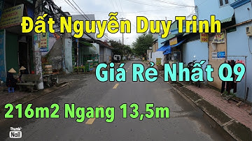 Bán Đất Nguyễn Duy Trinh I Giá Rẻ Nhất Quận 9 & Xây Nhà Trọ Hay Villas Rất Đẹp