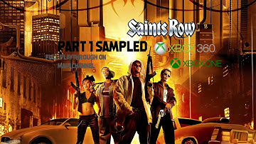 Saints Row (2006) (Xbox 360) Xbox One S Gameplay Part 1 - Sample