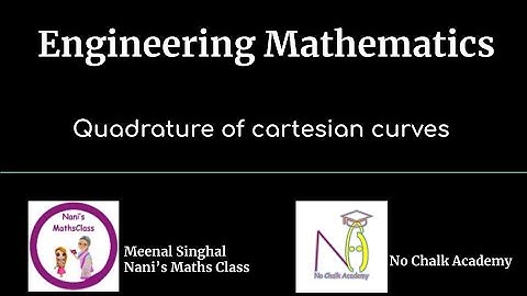#10: Quadrature of cartesian curves