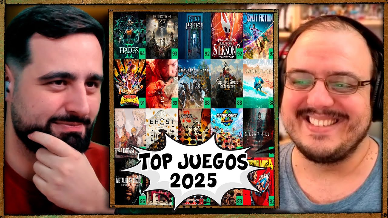 TOP 20 VIDEOJUEGOS 2025 - Con @Dilerion_Games  - El TAV-CAST #25