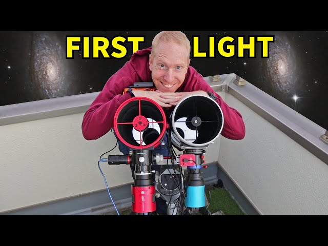 NEXT LEVEL Astrophotography with my Dual Barrel Frankenscope! class=
