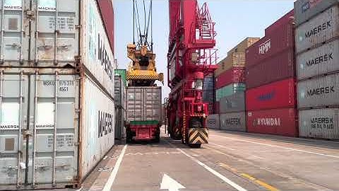 Colombo International Container Terminal - CICT Container handling