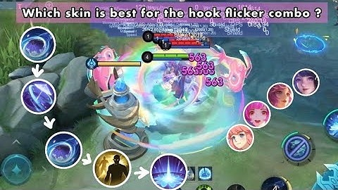 The hook flicker combo which  kagura skin is the best for this combo