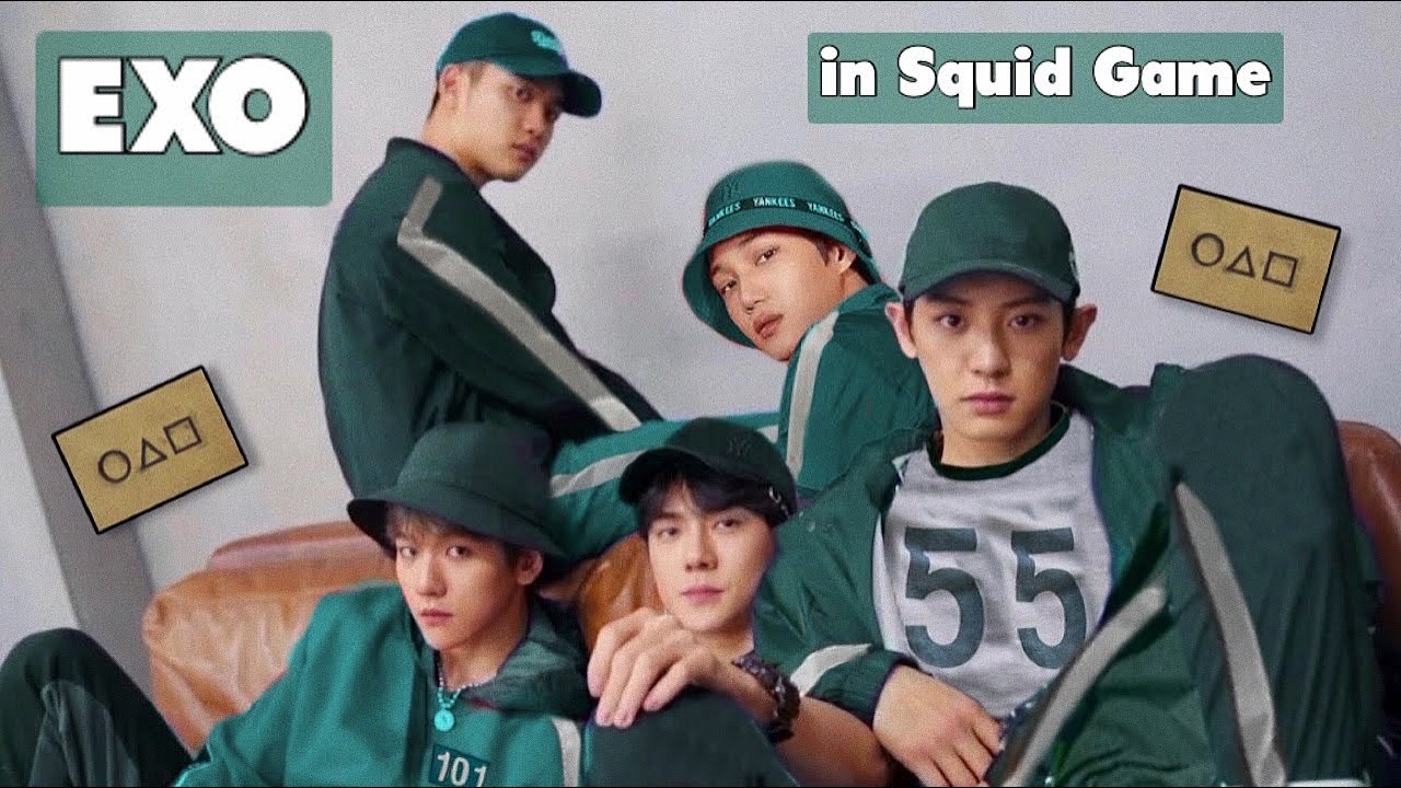 I bet you didn&#39;t know that EXO was in squid game