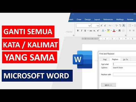 Video: Bagaimanakah anda mengisih dan menapis dalam Word?