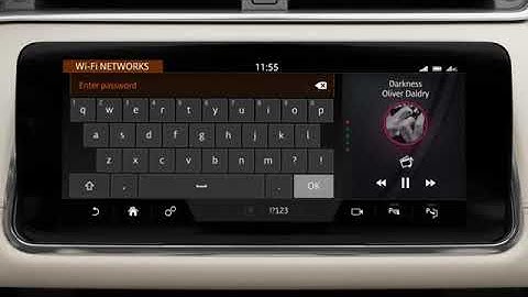 Range Rover Evoque  Touch Pro Duo Connectivity Tutorial
