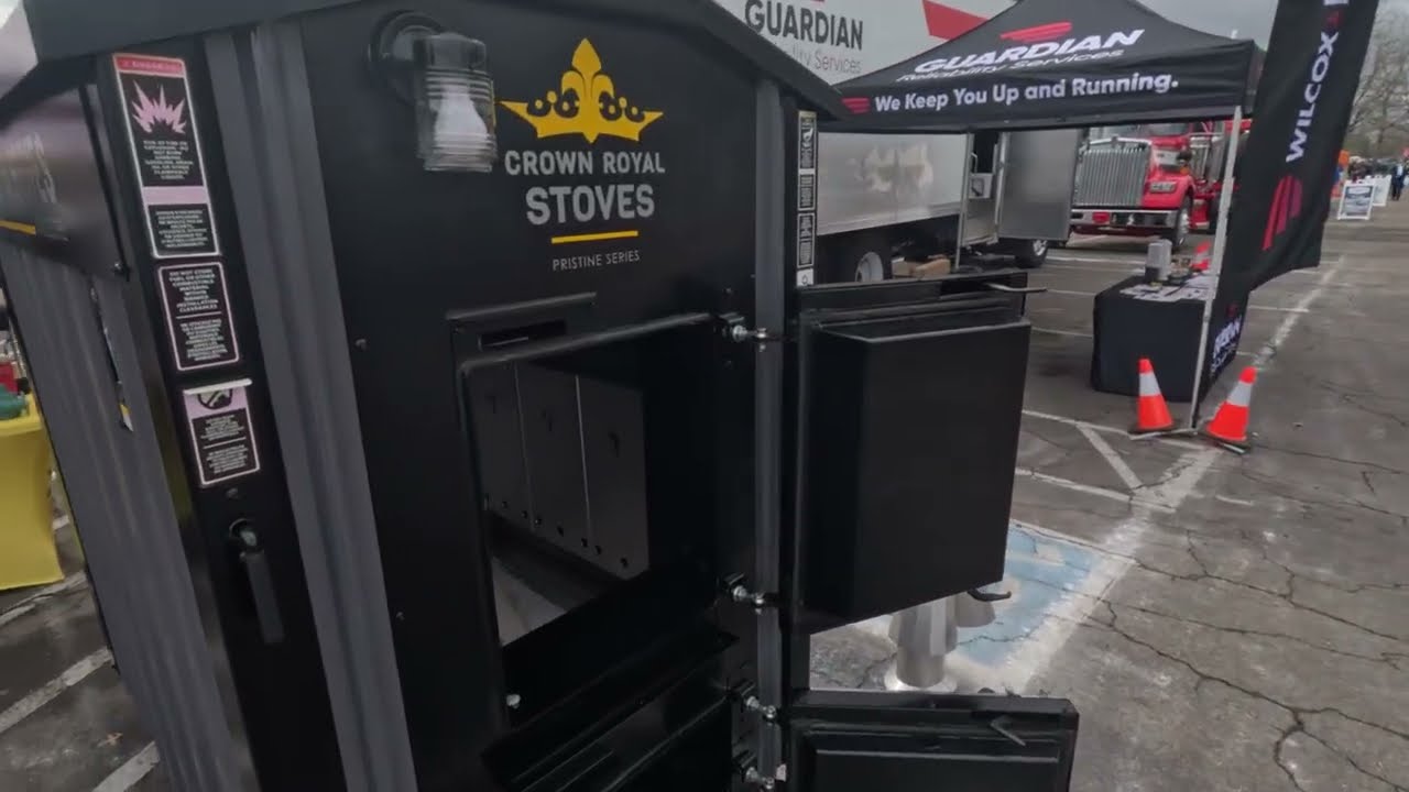 OLC 2025 crown royal stove display.