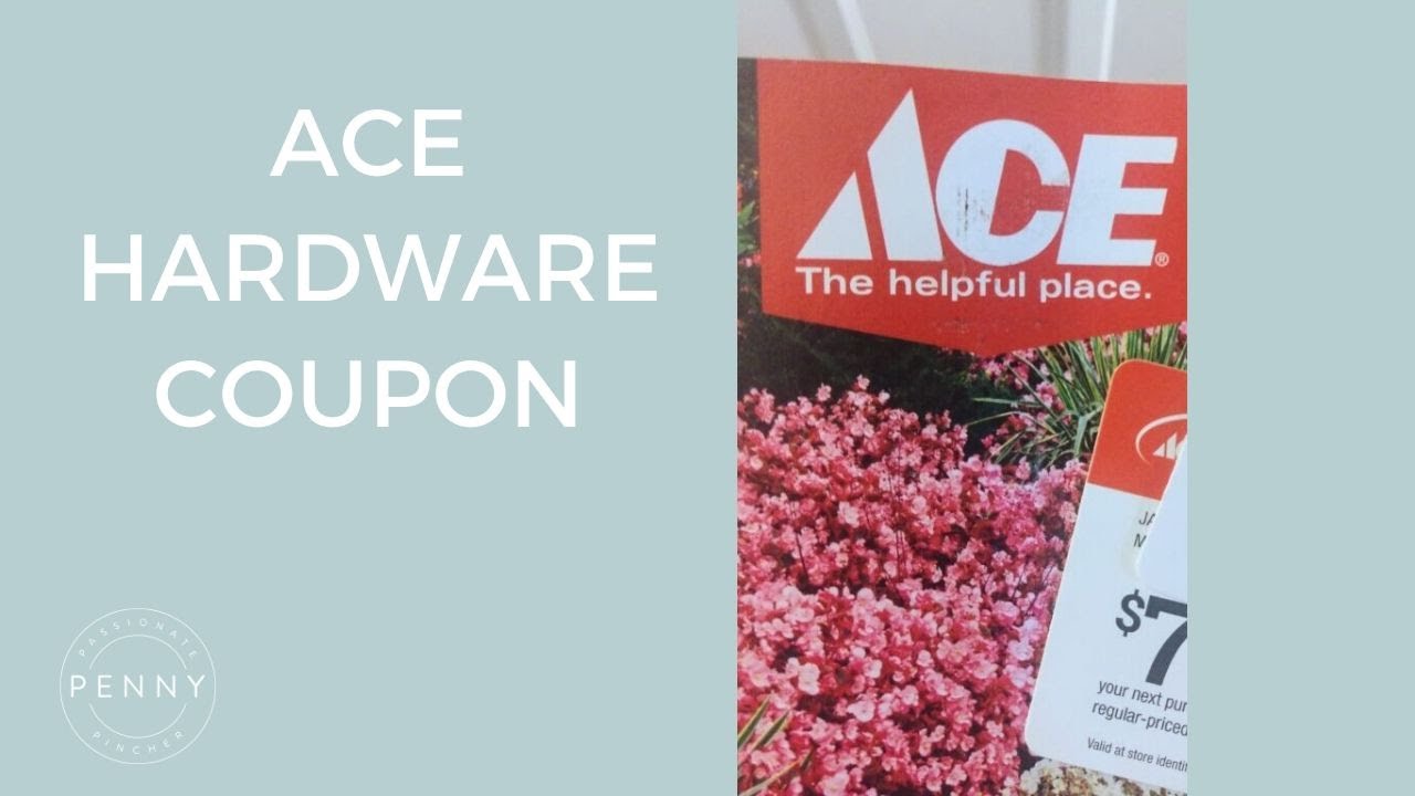 Ace Hardware Coupons New 5 Freebie! YouTube
