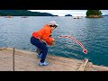 ヒラメを狙うも、想定外の95cmが釣れてパニック！！