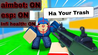 Noob Destroys Entire Server.. Roblox Arsenal