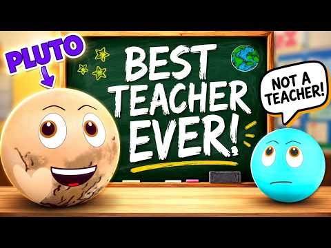 Why is PLUTO the Teacher? 🍎 | Solar System & Dwarf Planets for Kids | Planet School