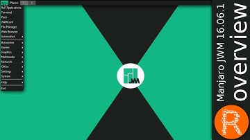 Manjaro JWM 16.06.1 overview | manjaro with a featherweight window manager flavor
