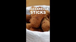 Homemade Mozzarella Sticks #shorts