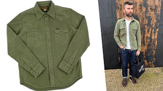 Iron Heart Shirt Review | 9oz Raised Whipcord | Olive Drab