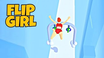 FLIP GIRL💃👩‍🦰🌈 MAX LEVEL Walkthrough - iOS,android Games