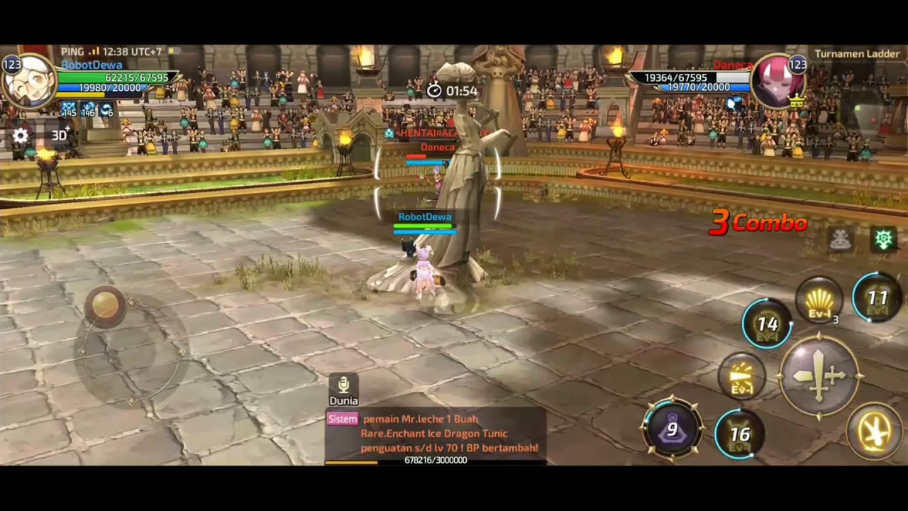 Ray Mechanic 1600++ PTS !! Arena Ladder PVP - Dragon Nest M Sea