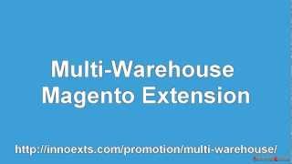 Multi-Warehouse: Manage Products