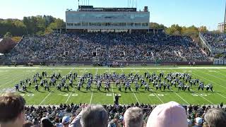 Ohio University Marching 110 - 10/8/2022 Homecoming v. Akron Halftime Gene Coach Thrailkill salute