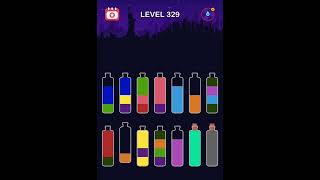 Level 329 - Water Sort Puzzle Game - Guru Puzzle Game - Color Sort