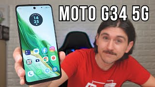 MOTOROLA MOTO G34 5G recensione Economico ma ha un Punto Debole