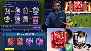 SUBSTITUTIONS, DRAFT MODE & NEW FEATURES WE WANT IN FIFA MOBILE 21! EOE VARANE? FIFA MOBILE 21