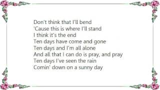 Céline Dion - Ten Days Lyrics