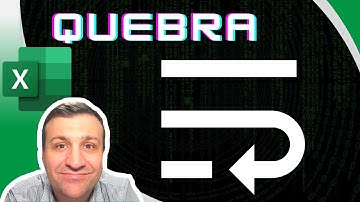 Quebra de textos e fórmulas no Excel