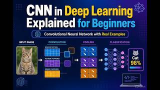 CNN in Deep Learning Explained for Beginners | Convolutional Neural Network with Real Examples