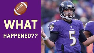 What happened to Joe Flacco? (From super bowl MVP to backup)