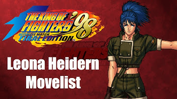 Leona Heidern Movelist [The King of Fighters 