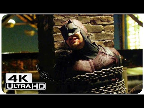 DAREDEVIL 2x03 Punisher And Daredevil Talk On Rooftop Clip 4K ULTRA HD