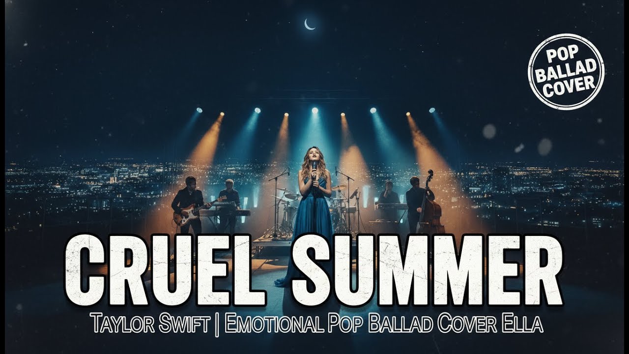 Cruel Summer – Taylor Swift | Cinematic Pop Ballad Cover Ella