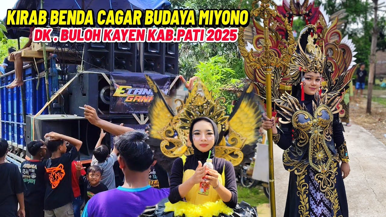 KARNAVAL DK. BULOH KAYEN KAB. PATI|| KIRAB BENDA CAGAR BUDAYA MIYONO 2025