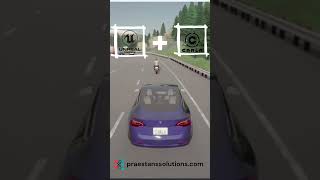 Realtime Vehicle Simulation with Carla Simulator #unrealengine #3dsimulation #carlasimulator