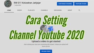 Cara Setting Channel Youtube 2020 screenshot 1