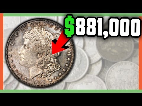 $881,000 RARE MORGAN DOLLAR COINS WORTH MONEY - VALUABLE SILVER DOLLAR COINS!!!