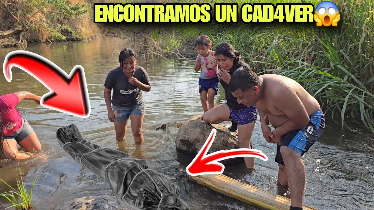A Medio Rio Vimos Este C4D4VER Flotando Sobre El Agua, Que Impactante Video😱