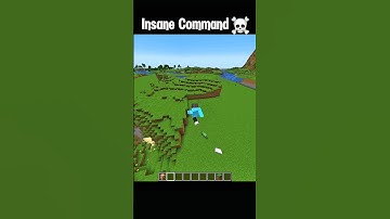 Minecraft Insane Command 🤯#minecraft #shorts