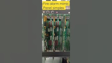 fire alarm mimic panel #firealarm #fire #firealarm #firesefty #simplex #honywell #vlog #shorts