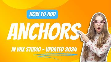 How to use Anchors - Wix Studio 2024 (Updated)