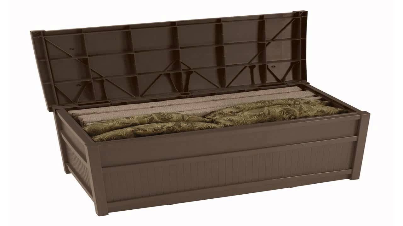 Suncast DB5000B Deck Box 50 gallon YouTube