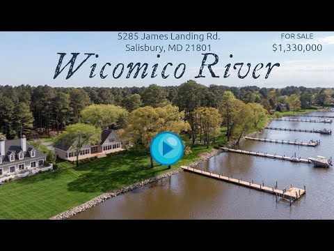 5285 James Landing Rd, Salisbury, MD home video tour