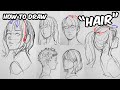 How to draw hair