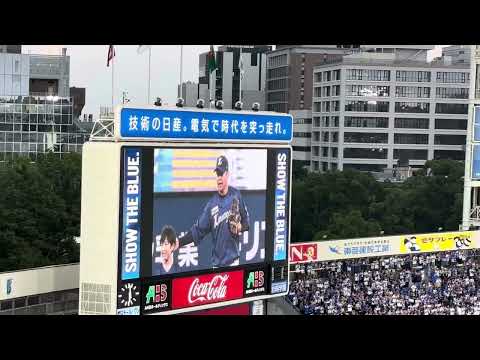 【2024.7.27】プロ初先発 山崎康晃 登場曲 Kernkraft400／Zombie Nation①
