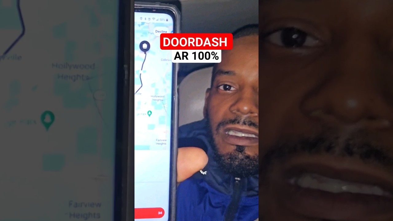 DoorDash Acceptance Rate 100% | And They  Send Me THIS!