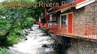 Rainy Day in the Smokies Gatlinburg rivers rise and construction projects in Pigeon Forge