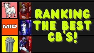 RANKING the BEST Cornerbacks in Madden NFL 24 (Tier List)