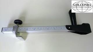GS-3828C  30CM CARTON SIZER WITH SAFETY BLADE COVER