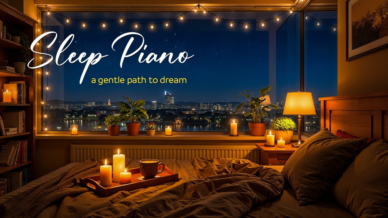 Sleep come fast with Soft Piano Lullaby 🌙 Restful Sleep, Relaxation, Stress Relief, Mental Balance